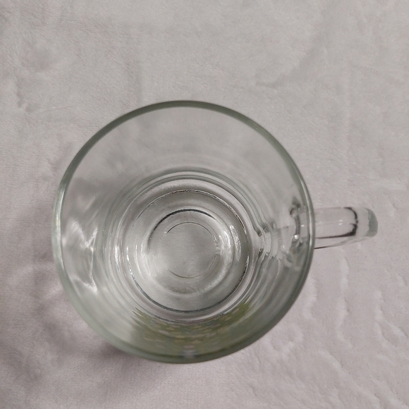 𝅺Sabin Vintage Clear Glass Christmas Tree Coffee Mug - Picture 9 of 11